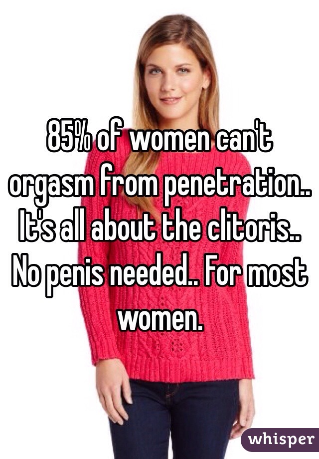 orgasm women who can not